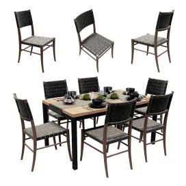Crate barrel dining table